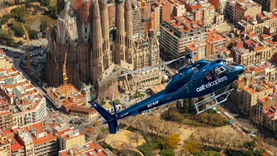 Barcelona Skyline Helicopter Flight