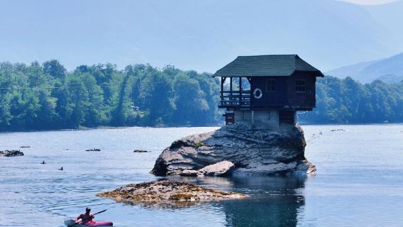 Belgrade Private Charter Day Tour | Visit the Lonely River House + Ride the Figure-8 Train + Explore the Fairytale Drvengrad