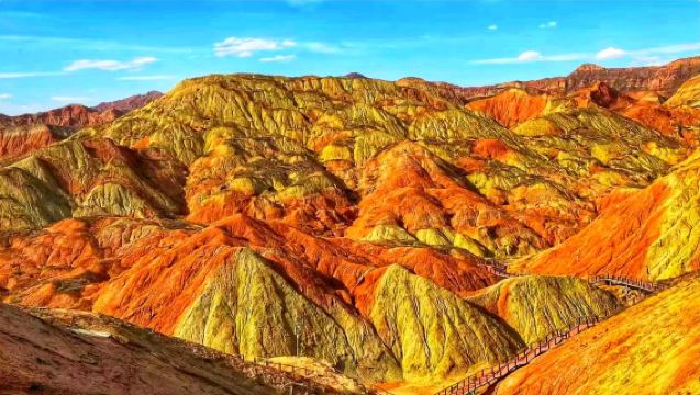 水墨丹霞半日遊·上門接駁+門票+觀光車+上下午可選