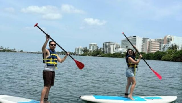 San Juan: Paddleboard-Verleih an der Condado-Lagune