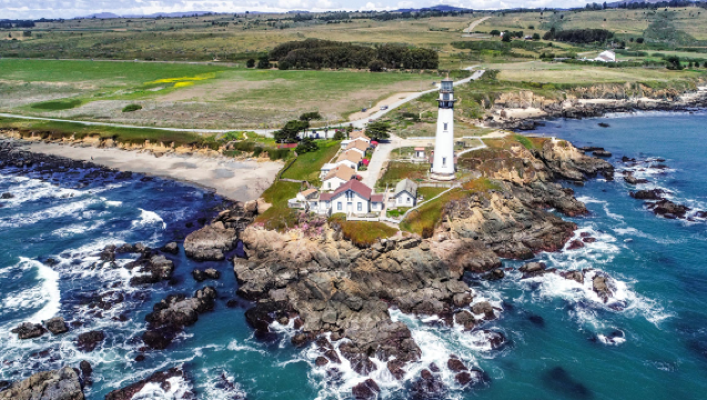 Tagesausflug entlang der California State Route 1 in San Francisco mit dem Pigeon Point Lighthouse und Roaring Camp and Big Trees Narrow Gauge Railroad