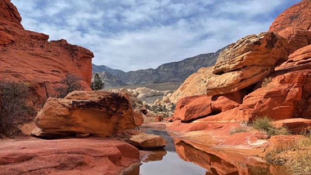 Las Vegas | Tujuh Gunung Ajaib + Lembah Batu Merah + Empangan Hoover | Sewaan Peribadi Lawatan Sehari