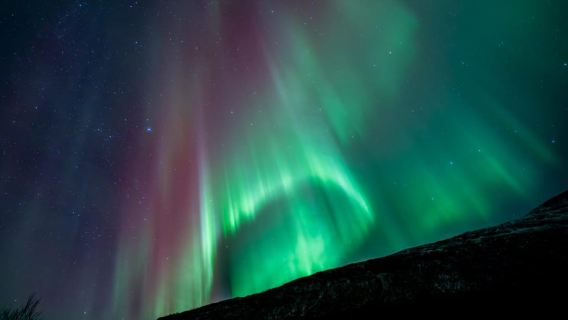 Tromsø: Northern Lights by Minibus with Free Photos and a Warm Meal!
