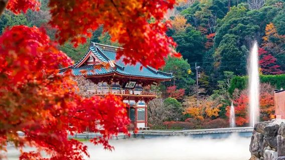 1-Day Tour for Good Fortune: Katsuo-ji + Sanda Premium Outlets + Arima Onsen Town|Small group (9 people)