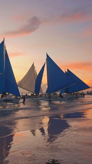 Boracay Island Sunset Sailing Boat Experience [Shared/Private Charter|Sunset Glow|Romantic sea view