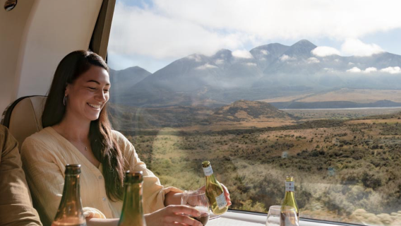 VIP-билет: Путешествие на живописном поезде по Новой Зеландии: Крайстчерч - Греймут (панорамный поезд по западному побережью Южного острова с возможностью возвращения в Крайстчерч в тот же день)