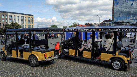 Kazimierz Quarter Krakow: Electric Golf Cart Tour + Audio Guide