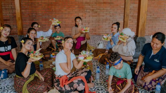 Balinese Cultural Immersion: Workshop on Offerings, Dance, and Music with Tea Time
