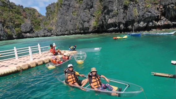 El Nido: Island Hopping TOUR A with Lunch, Transfer & EDTF