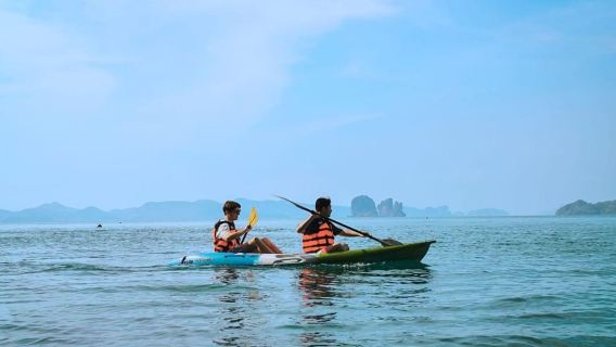 Krabi: tour en grupo pequeño por Koh Hong en un lujoso barco de cola larga
