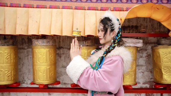 Aba Tibetan and Qiang Autonomous Prefecture Travel Photography[Siguniang Mountain Tibetan clothing photo promotional film micro film follow-up aerial photography appointment shooting like photography tour guide]