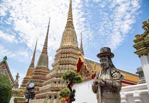 Bangkok 3 Temples Tour: Golden Buddha, Wat Pho & Marble Temple (Tickets Inc/Excl Option)