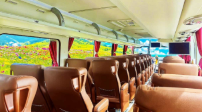 黃龍九寨溝高鐵站 - 九寨溝接駁車 (2+1 豪華保姆大巴) 去程/回程可選/正規車輛/空調大巴/保姆大巴/可選