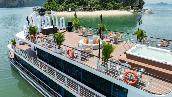 เรือสำราญ Cozy Bay รายวัน: อ่าวหะล็อง ถ้ำซุงซ็อต เกาะติตอฟ