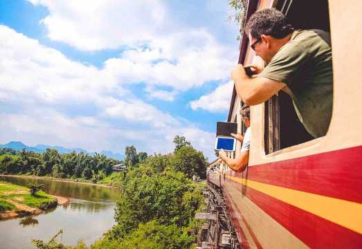 Death Railway and Erawan Waterfall Full-Day Tour from Bangkok