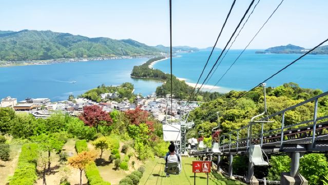 Kyoto Amanohashidate + Ine Funaya 1-Day Tour: Optional Amanohashidate Chairlift and Monorail + Ine Bay Cruise