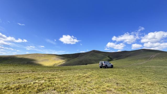 Pemanduan Kenderaan Sendiri di Hulunbuir - Menunggang Kuda + Melawat Keluarga Penternak + Memberi Makan Anak Kambing + Memerah Susu Lembu + Kereta Api Kecil di Padang Rumput + Luncur Rumput