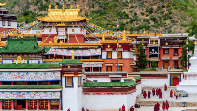 【包車遊】達爾宗湖+桑科草原+拉卜楞寺一日遊