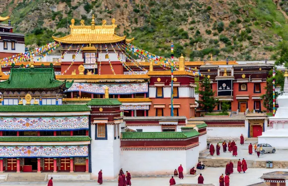 【包車遊】達爾宗湖+桑科草原+拉蔔楞寺一日遊