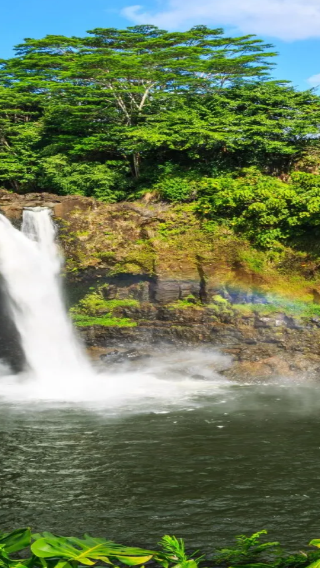 【中文包車】夏威夷島國家火山公園+彩虹瀑布+觀星（不登頂）