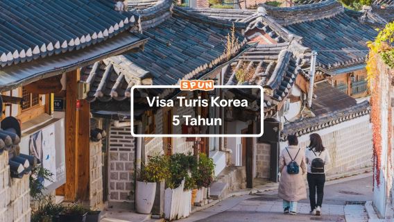 Visa Turis Korea 5 Tahun | Multiple Entry | Refundable