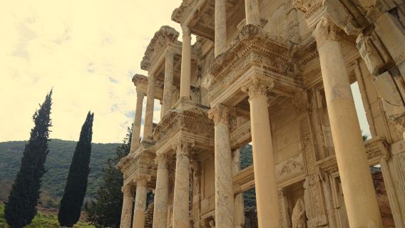 Turki Izmir - Kota purba Ephesus - Runtuhan Kuil Artemis - Lawatan sewa peribadi garis sejarah