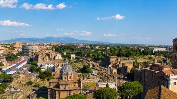Vittoriano Access & 360° Panoramic Terrace with Audioguide