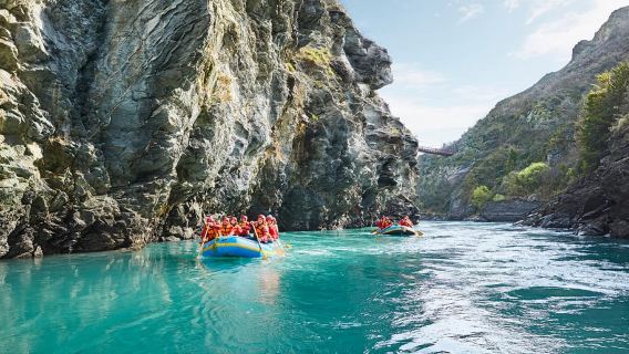 Queenstown: Kawarau River Rafting and Jet Boat Ride