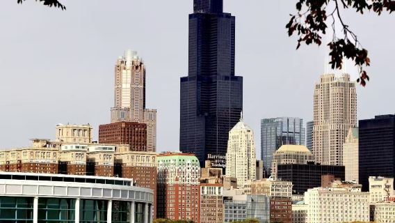 Amerika Syarikat Chicago Willis Tower - Millennium Park - Crown Fountain - Sewaan Peribadi Bahasa Cina - Nikmati