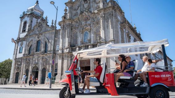 Porto: Guided Tour by Tuk-Tuk & Optional Douro River Cruise