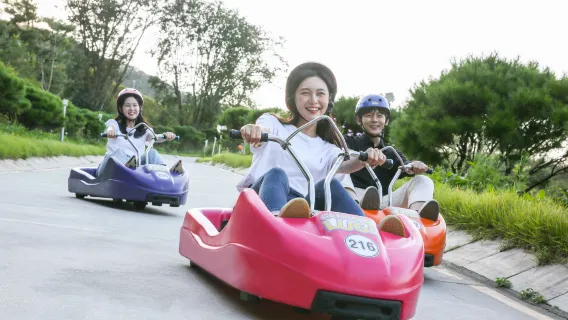 South Korea Incheon Fun one-day tour[A-2] (Departs every Tue, Thur, Sat)INSPIRE Entertainment Resort+Luge+Railbike+Feeding seagulls+ Wolmi Traditional Park