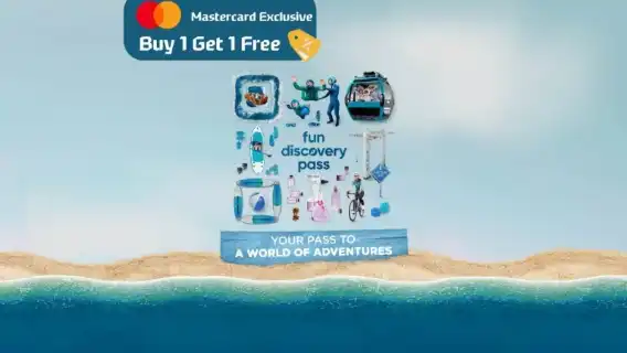 [นิทรรศการแฮรี่ พอตเตอร์] Sentosa Fun Pass (ซื้อ 1 แถม 1 เฉพาะบัตร MasterCard)