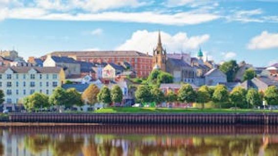 Admire the highlights of Derry or Londonderry on a self-guided audio tour