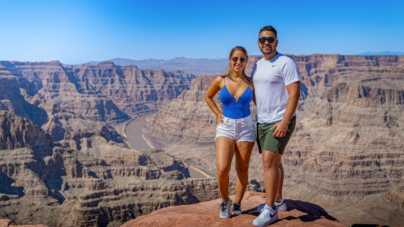 MEILLEURE Excursion à la journée au Grand Canyon West Rim et au barrage Hoover depuis Las Vegas avec déjeuner optionnel et Marche en hauteur