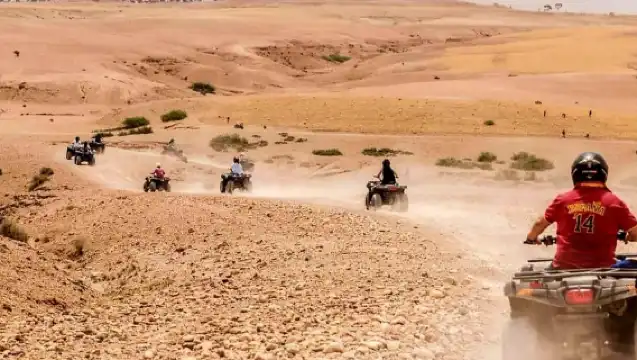 การผจญภัยที่มาร์ราเกช: ทะเลทรายอากาเฟย์ รถควอด ขี่อูฐ และอาหารกลางวัน