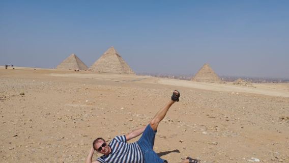 Pirámides de Giza y Esfinge y Museo Egipcio Privado