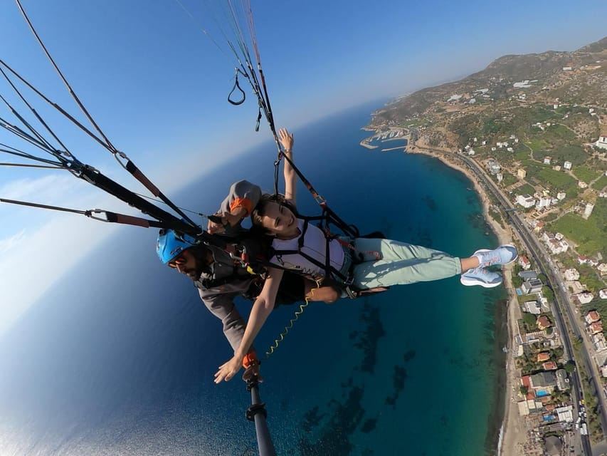 Dal lato di Antalya, volo in parapendio ad Alanya con giro in funivia