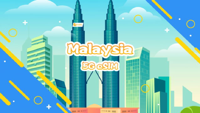 Malaysia | eSIM U Mobile | Lựa chọn dữ liệu nhiều ngày | Tốc độ cao | Mã QR