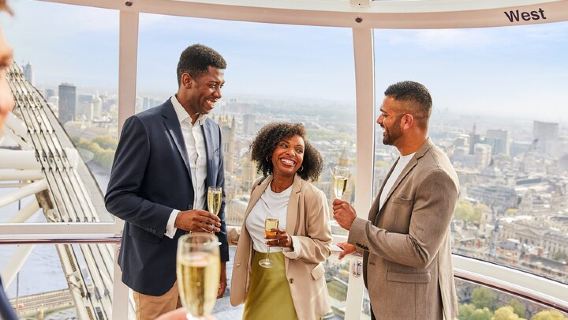 บัตร London Eye - สัมผัสประสบการณ์แชมเปญ