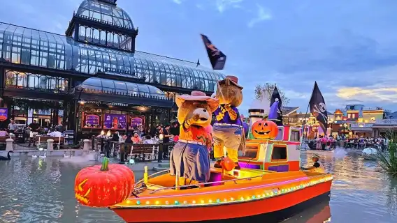 泰國曼谷野生動物園+海洋公園+巧克力村+席娜卡琳夜市日遊