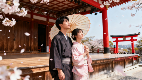 日本京都旅拍【跟拍攝影親子照情侶閨蜜兒童跟拍家庭旅拍】