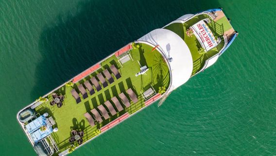 Excursión de un día a la Bahía de Halong desde Hanói + Crucero de 5 estrellas + Kayak + Buffet de mariscos