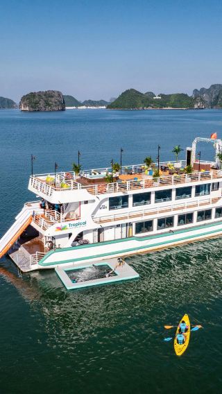 ทริปเรือสำราญวันเดียว: อ่าวหะล็อง และอ่าวลานฮา ทัวร์เกาะกั๊ตบา
