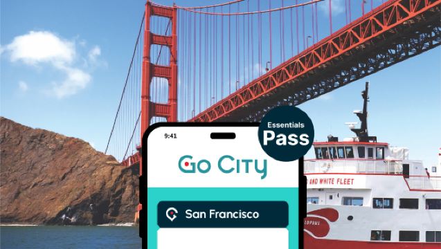 Go City: San Francisco Essentials Pass [Includes 5+ Top Attractions | Aquarium of the Bay,  Golden Gate Bay Cruise & more]