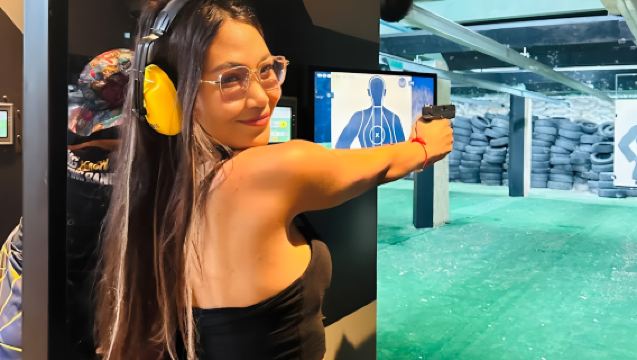 Patong beach shooting range in Phuket