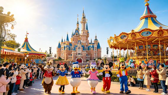 上海迪士尼【私人管家一對一陪玩】｜全程陪同快速遊玩·專業講解·獨立接待·保姆式貼心服務