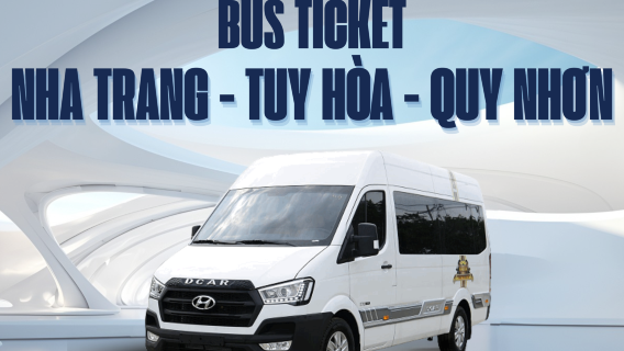 Nha Trang - Quy Nhon - Tuy Hòa Trayecto: Transbordo en Limusina POR GO365vn