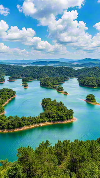 One-day pure fun tour to Qiandao Lake - Meifeng Island + Moon Island - crossing 2 major lake areas