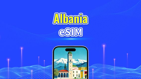 Albania 5G eSIM  | Rangkaian Dupleks | Menyokong AI & TikTok Sepenuhnya | Pelan Data Harian/Jumlah | 1–30 Hari | Pengebilan 24 Jam | Kod QR