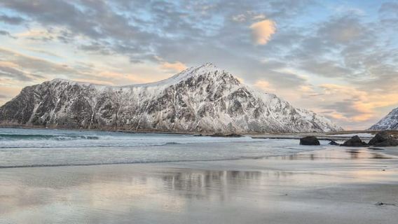 Raquettes et découverte intime des îles Lofoten en français